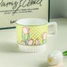 Ceramic Tulip Flower Coffee Mug 7