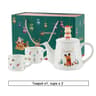 Christmas Porcelain Teaware Gift Set 14