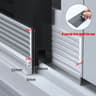 Professional TPE Triple Sound Insulation Window  Door Seal 13