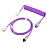 Professional Custom Coiled Mechanical Keyboard Cable With Aviator Aviation Connector 10
