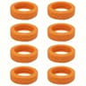 High Stability 8Piece Silicone Luggage Wheel Covers And Industrial Grade Noise Reduction Hardware 5