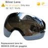 UV400 Anti Fog Double Layers Ski Goggles With Big Lens 26