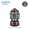 Vintage Dimmable LED Camping Lantern  HighOutput Portable Outdoor Searchlight 7