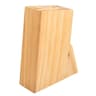 Universal Wooden MultiSlot Knife Block  EcoFriendly Kitchen Tool Organizer 5