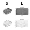 Silicone Kitchen Sink Sponge Holder  SelfDraining  AntiSlip Soap Dish 7