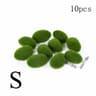 10Piece Artificial Moss Stone Set  Versatile Garden  Home Decor 6