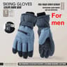 Winter Cycling  Ski Gloves  Waterproof Thermal Protection With Touchscreen Pocket 7