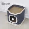MultiTiered Luxury Cat Villa And Winter Pet Cave 6