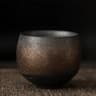 Japanese Handmade Rough Pottery Tea Cup 8