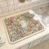 Super Absorbent QuickDry Kitchen And Coffee Mat 19