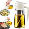 2in1 Glass Olive Oil Sprayer  Pourer Dispenser 9