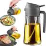 2in1 Glass Olive Oil Sprayer  Pourer Dispenser 11