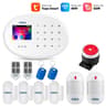 DualNetwork Color Display Security Hub  17Inch WiFi  GSM Alarm System 8