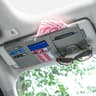 Universal Leatherette Sun Visor Organizer  MultiFunction Travel Storage Hub 9