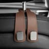 Luxury Suede DoubleEnded Car Hook  MultiFunctional Headrest Storage  Phone Holder 7