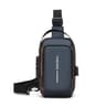 Durable Oxford Fabric Mens Sling Bag  Stylish Motorcycle Crossbody Chest Pack 7