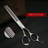 Professional 3D Hairdressing Shears  Precision Barber Cutting Scissors 8
