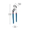 Industrial Chrome Vanadium Professional Water Pump Pliers 10