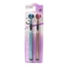 3Sided Comprehensive Deep Cleaning Toothbrush With Raised Tongue Scraper 2Pack 7