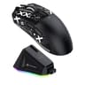 Ultralight TriMode Wireless Gaming Mouse  22K DPI  RGB Magnetic Charging Dock 5