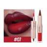 2in1 Plumping Lip Contour  Glaze  DoubleHead Crystal Lip Gloss Set 13