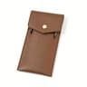 Premium PU Leather Stationery Bag  Slim Student  Business Office Pen Holder 7