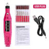 Strong Electric Nail Sander  20000 RPM Professional Manicure  Pedicure Drill 8