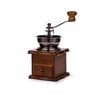 Vintage Manual Coffee Grinder  Classic Wooden Burr Mill With Hand Crank 8