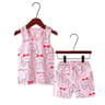Rainbow Animal Cartoon Pajamas Set  Soft Cotton Sleepwear For Toddlers  Babies 18