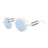 Retro Gothic Steampunk Sunglasses  Luxury Designer Round PC Frame Eyewear 14