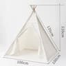Portable Kids Teepee Tent  Childrens Play House  Wigwam Room Decor 5