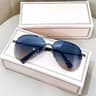 Classic Aviator Sunglasses For Men  Metal Frame AntiUV Driving Glasses 6