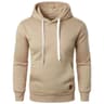 Mens Casual Lightweight Hoodie  Solid Color Outdoor Streetwear 9