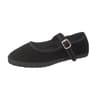 Vintage HandStitched Velvet Mary Jane Flats 7