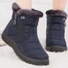 FurLined Ankle Footwear With AntiSlip Low Heels 6