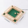 Classic 4Sided Wooden ShuttheBox Board Game 7
