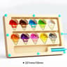 Montessori Magnetic Color  Logic Maze Board 8