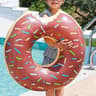 Inflatable Donut Swimming Ring  Pool Float 5