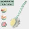 DualPurpose LongHandled Bath Brush With Soft Bristles  Integrated Bath Flower 7