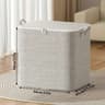 Household Large Capacity NonWoven Storage Bag  HeavyDuty Wardrobe Organizer 9