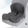 Ergonomic Seat Cushion With Integrated Backrest  Soft Support For Hip  Waist Comfort 12
