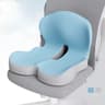 Ergonomic Seat Cushion With Integrated Backrest  Soft Support For Hip  Waist Comfort 13