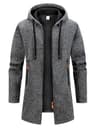 New Streetwear Mens Long Sleeve Sweatshirt  Oversized Winter Warm Jacket Coat 8