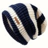 Korean Fashion Striped Knitted Hat  Lightweight Windproof Beanie For Men  Women 10