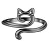 Adjustable Cute Cat Crochet Tension Ring  Professional Yarn Guide  Knitting Finger Holder 7