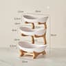 Elegant MultiLayer Fruit Plate  Creative Modern Snack Dish  Cake Stand 11