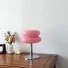Macaron Glass Table Lamp  Trichromatic Dimming Bedside Decor 9