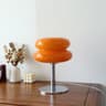 Macaron Glass Table Lamp  Trichromatic Dimming Bedside Decor 7