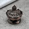 31in Lotus Flower Incense Burner  Brass Aesthetic Buddhism Buddha Holder 8