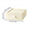 Single Desk Drawer Storage Box  Stackable Desktop Organizer For Stationery  Sundry Supplies 7
